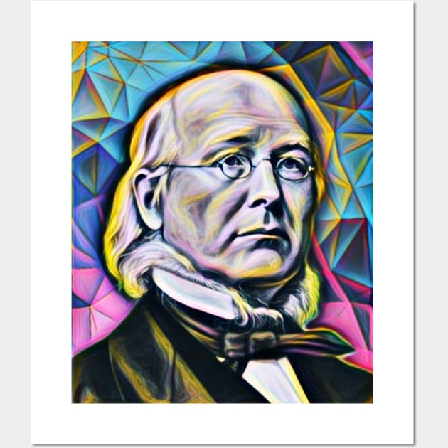 Horace Greeley Portrait | Horace Greeley Artwork 2 Wall Art by JustLit